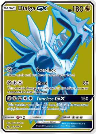 Dialga-GX 146/156 - Ultra Prism Pokemon Holofoil