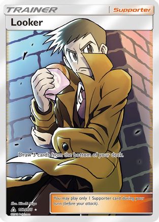 Looker 152/156 - Ultra Prism Pokemon Holofoil