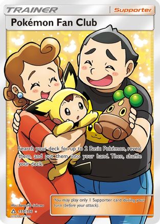 PokÃ©mon Fan Club 155/156 - Ultra Prism Pokemon Holofoil