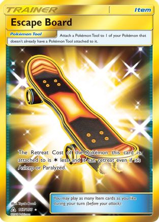 Escape Board 167/156 - Ultra Prism Pokemon Holofoil