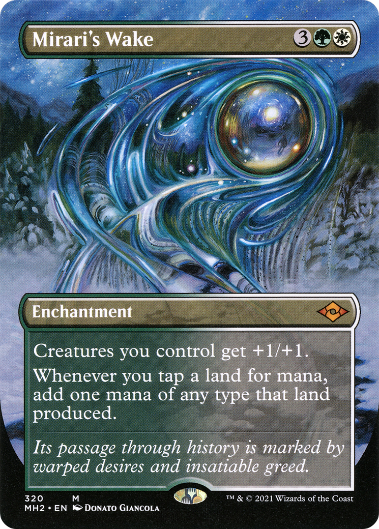 Mirari's Wake (Borderless) (MH2-320) - Modern Horizons 2 - Magic The Gathering