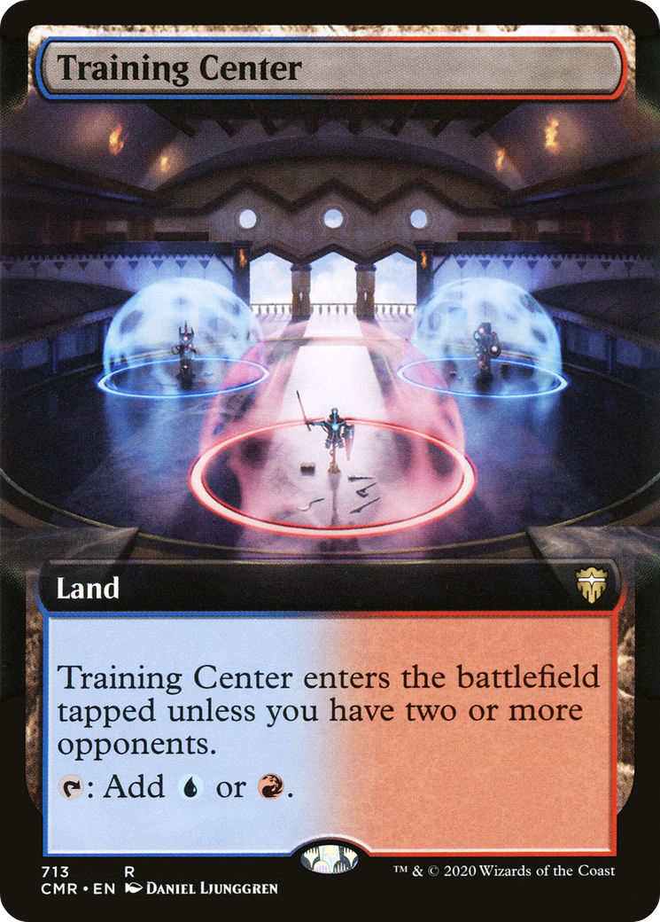 Training Center (Extended Art) (CMR-713) - Commander Legends - Magic The Gathering