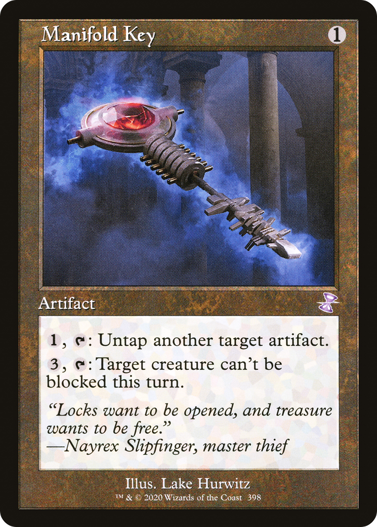 FOIL Manifold Key (TSR-398) - Time Spiral Remastered - Magic The Gathering