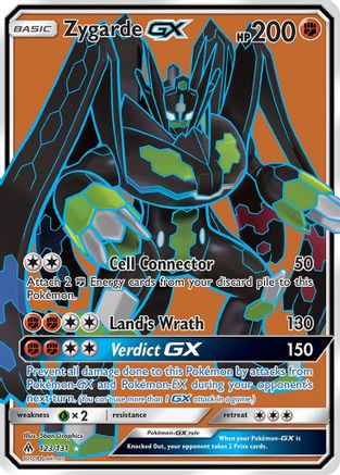 Zygarde-GX 123/131 - Forbidden Light Pokemon Holofoil