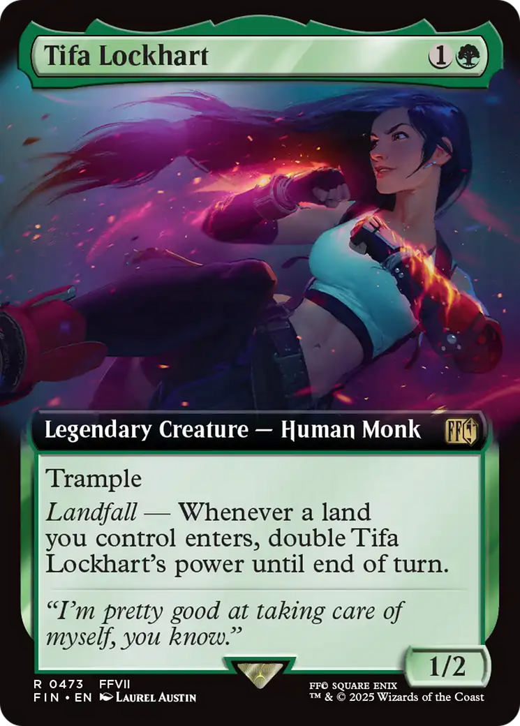 FOIL Tifa Lockhart (FIN-473) - FINAL FANTASY - Magic The Gathering