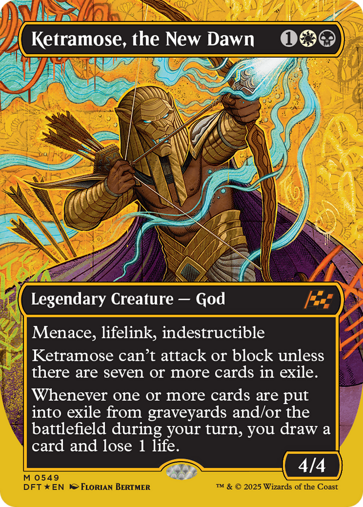 FOIL Ketramose, the New Dawn (DFT-549) - Aetherdrift - Magic The Gathering