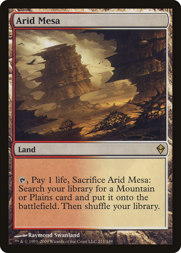 Arid Mesa (ZEN-211) - Zendikar - Magic The Gathering