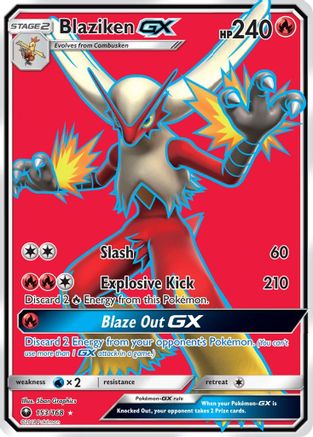 Blaziken-GX 153/168 - Celestial Storm Pokemon Holofoil