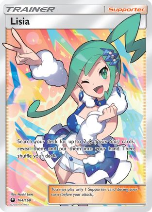 Lisia 164/168 - Celestial Storm Pokemon Holofoil