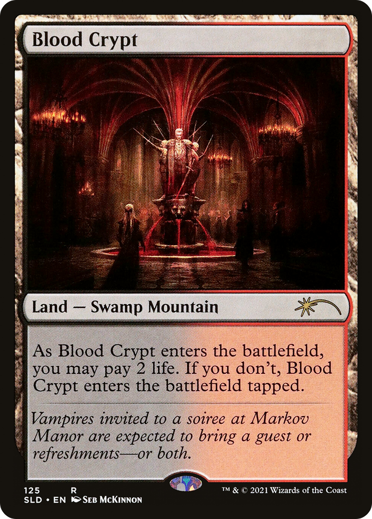 Blood Crypt (SLD-125) - Secret Lair Drop - Magic The Gathering