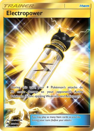 Electropower 232/214 - Lost Thunder Pokemon Holofoil