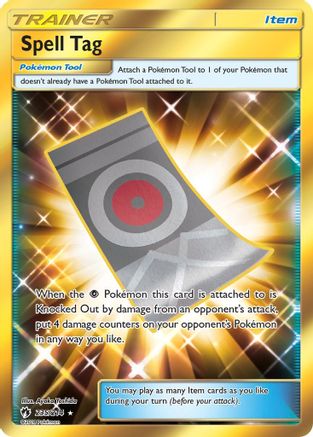 Spell Tag 235/214 - Lost Thunder Pokemon Holofoil