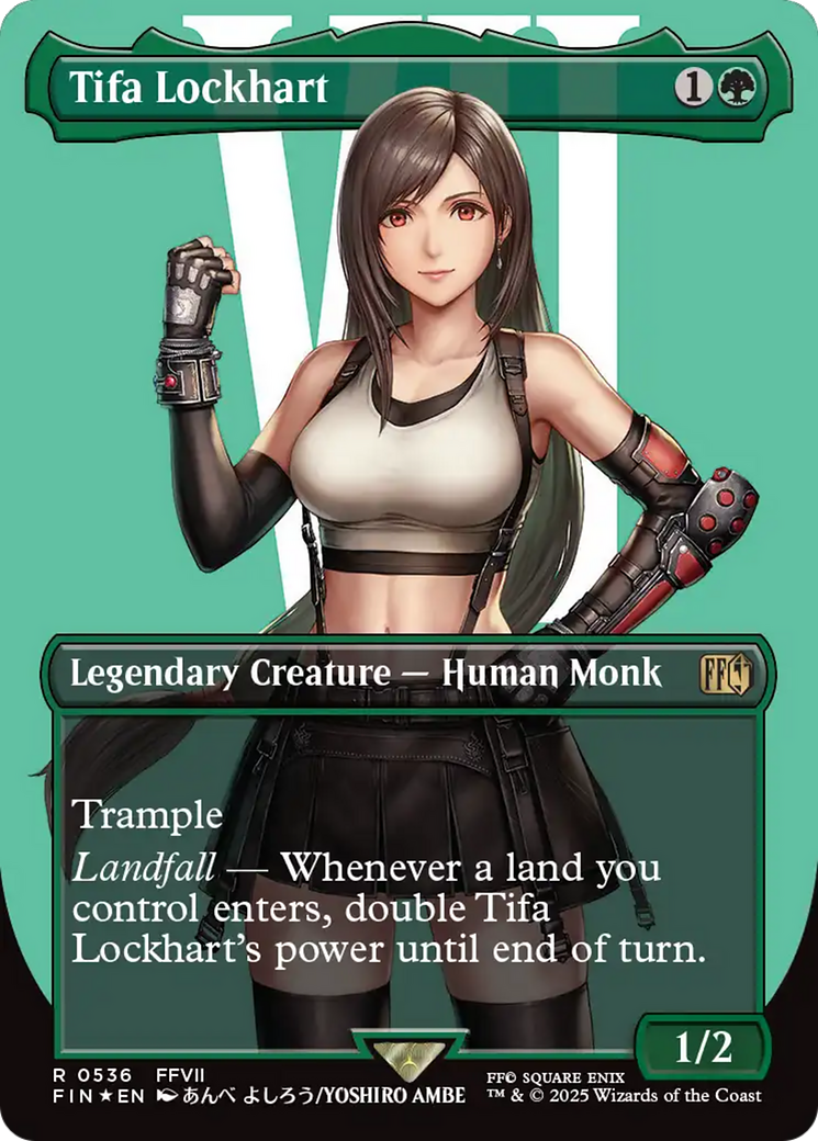 FOIL Tifa Lockhart (FIN-536) - FINAL FANTASY - Magic The Gathering