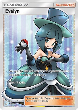 Evelyn 175/181 - Team Up Pokemon Holofoil