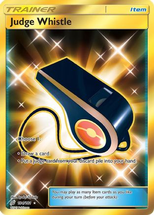 Judge Whistle 194/181 - Team Up Pokemon Holofoil