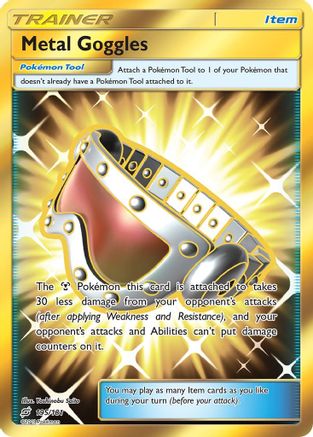 Metal Goggles 195/181 - Team Up Pokemon Holofoil