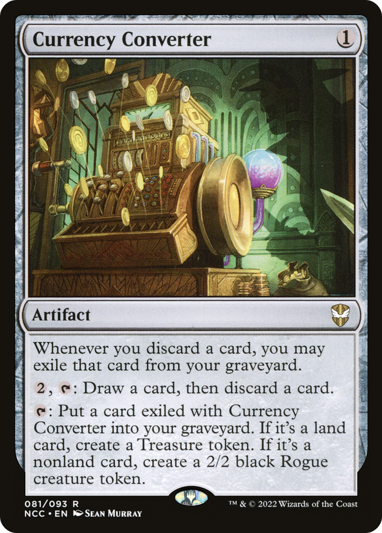 Currency Converter (NCC-081) - New Capenna Commander - Magic The Gathering