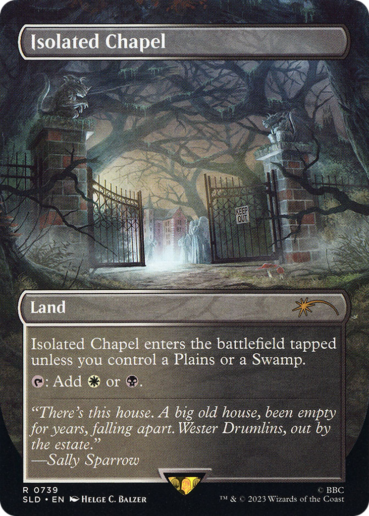 FOIL Isolated Chapel (SLD-739) - Secret Lair Drop - Magic The Gathering