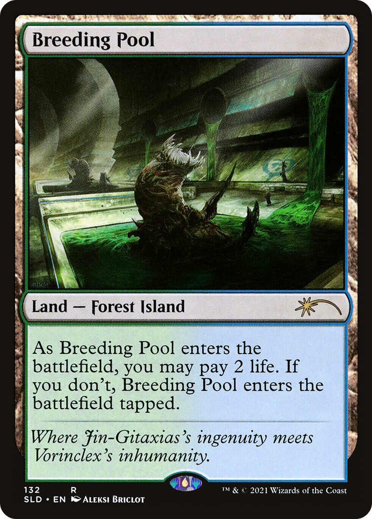 Breeding Pool (SLD-132) - Secret Lair Drop - Magic The Gathering