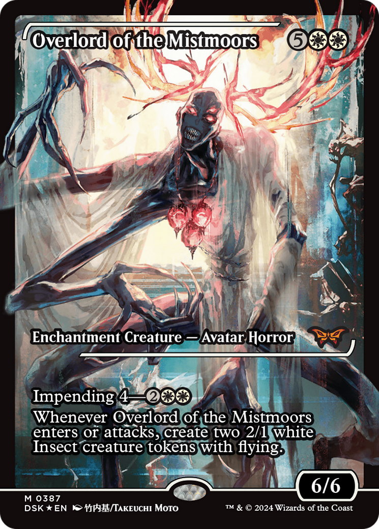 FOIL Overlord of the Mistmoors (DSK-387) - Duskmourn: House of Horror - Magic The Gathering
