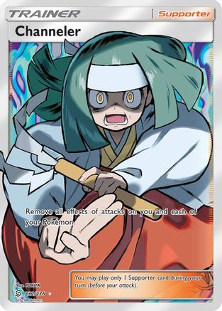 Channeler 232/236 - Unified Minds Pokemon Holofoil