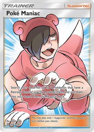 PokÃ© Maniac 236/236 - Unified Minds Pokemon Holofoil