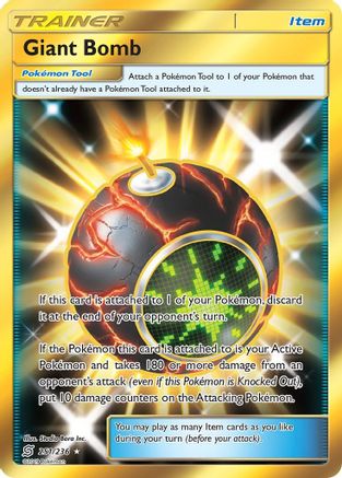 Giant Bomb 251/236 - Unified Minds Pokemon Holofoil