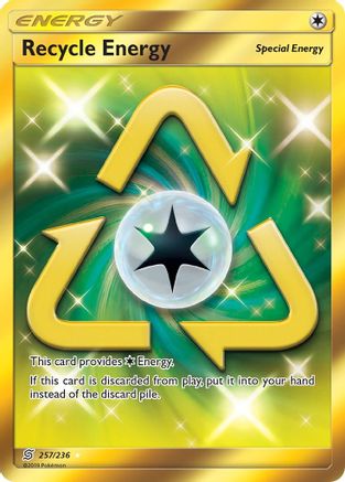 Recycle Energy 257/236 - Unified Minds Pokemon Holofoil