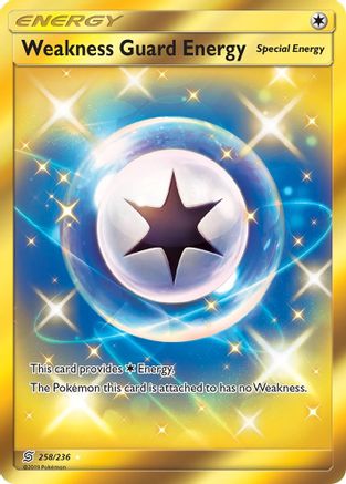 Weakness Guard Energy 258/236 - Unified Minds Pokemon Holofoil