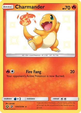 Charmander SV6/94 - Shiny Vault Pokemon Holofoil