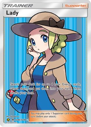 Lady SV86/94 - Shiny Vault Pokemon Holofoil