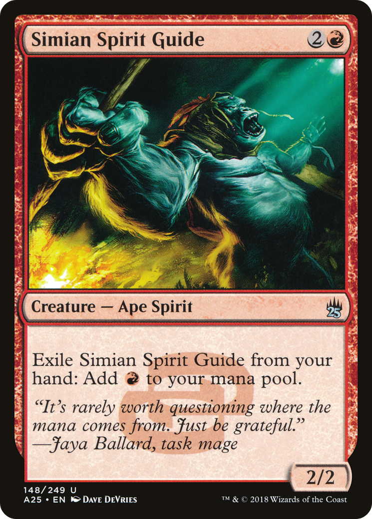 FOIL Simian Spirit Guide (A25-148) - Masters 25 - Magic The Gathering