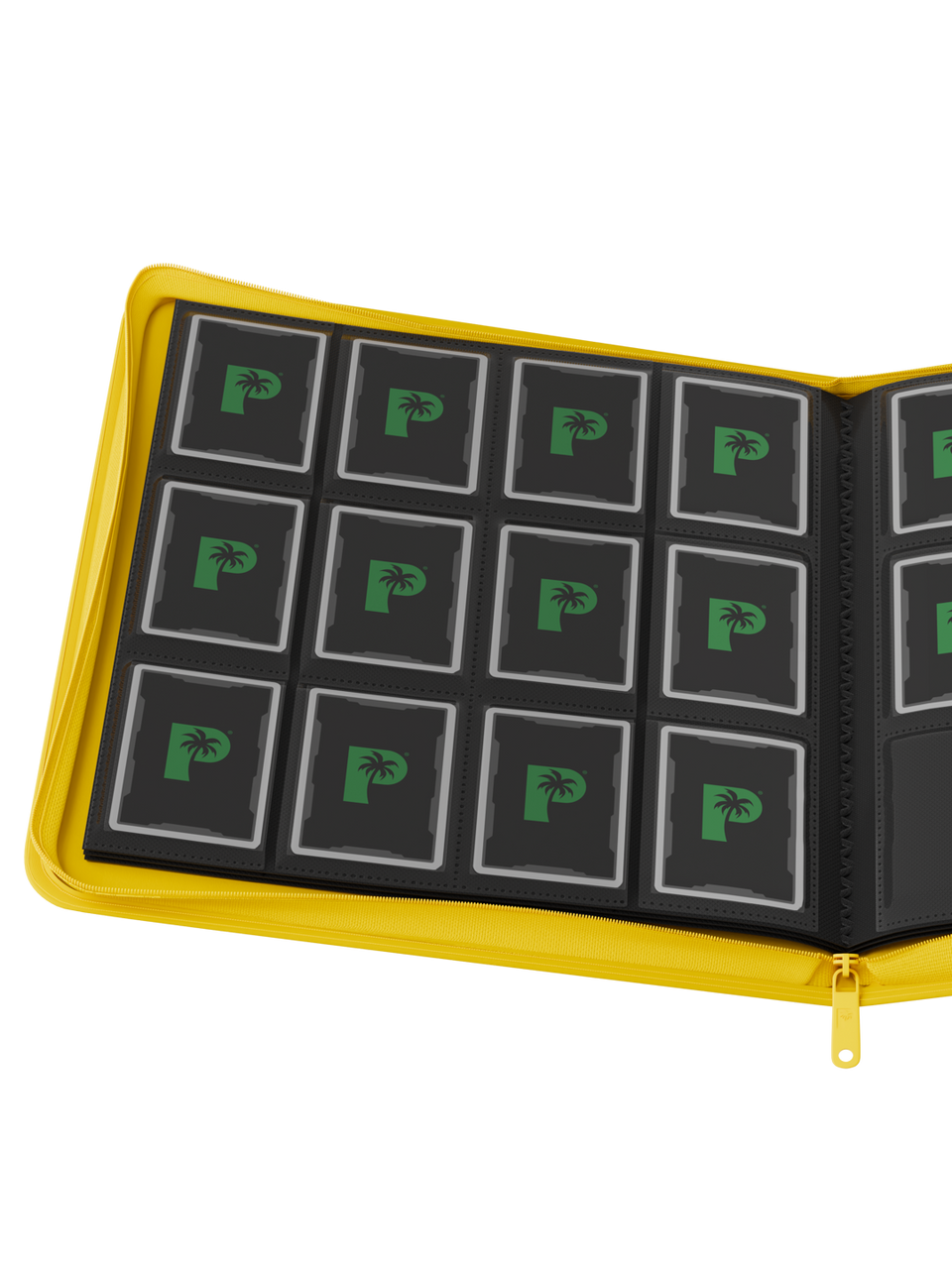 STEALTH 12 Pocket Zip Trading Card Binder - YELLOW