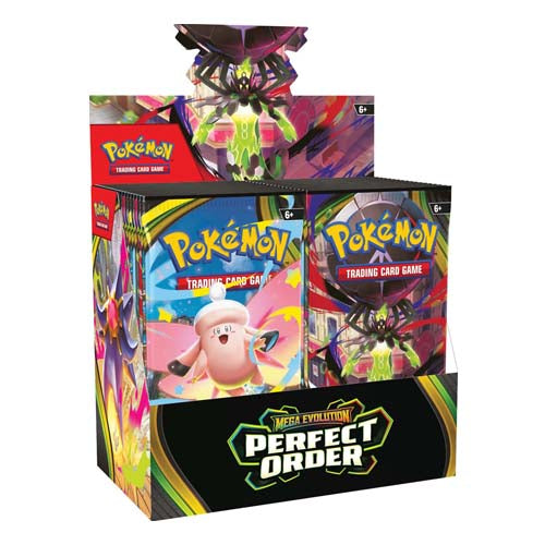 Pokemon TCG Mega Evolution Perfect Order Booster Box X 6 (Case)