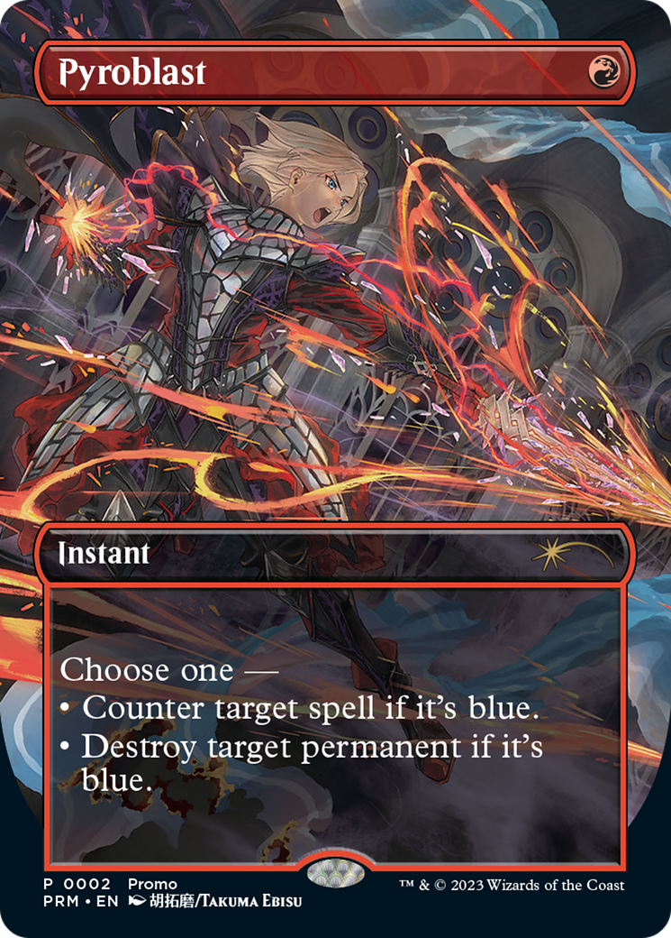 Pyroblast (WPN-002) - Wizards Play Network 2023 - Magic The Gathering