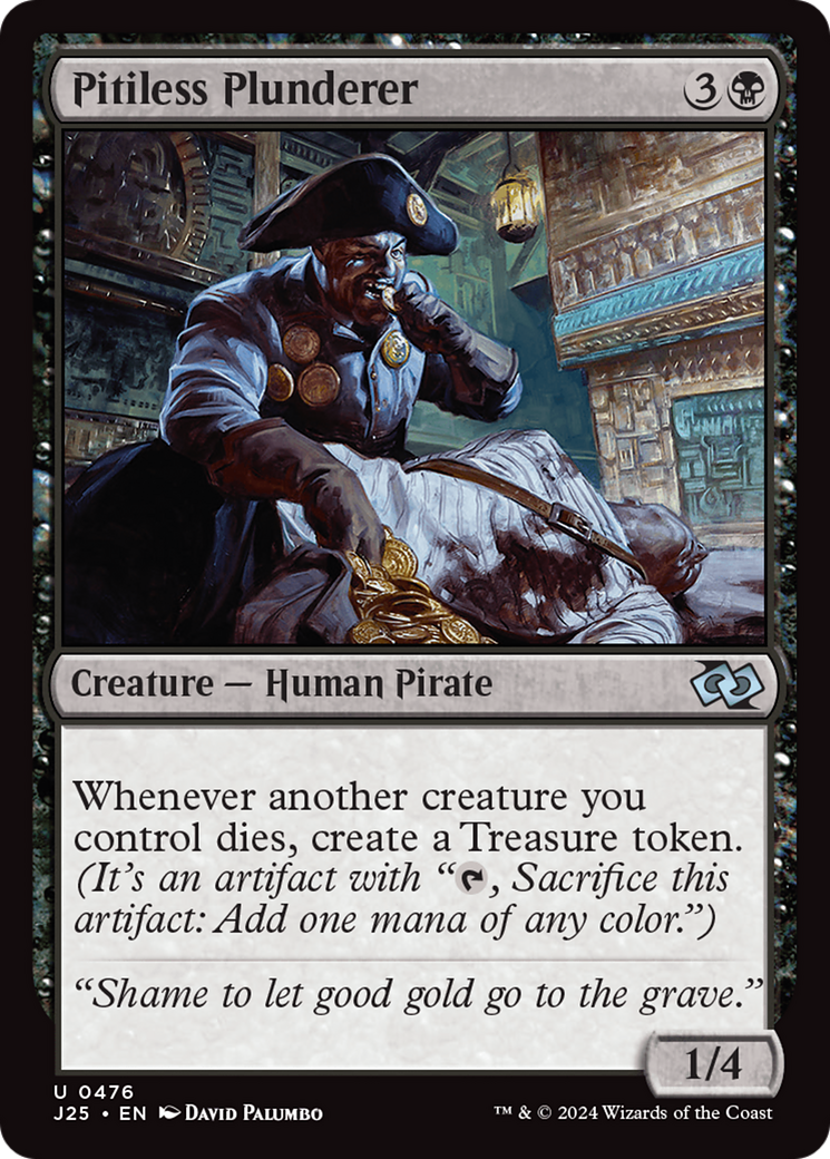 Pitiless Plunderer (J25-476) - Foundations Jumpstart - Magic The Gathering