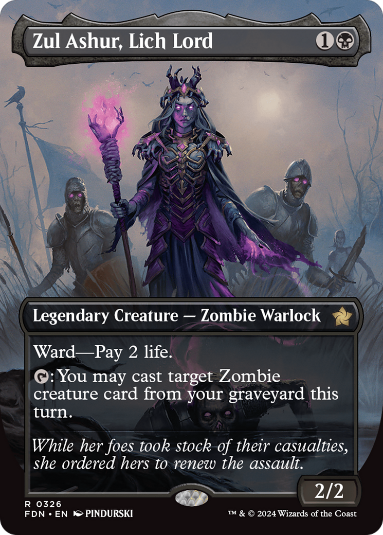 Zul Ashur, Lich Lord (FDN-326) - Foundations - Magic The Gathering