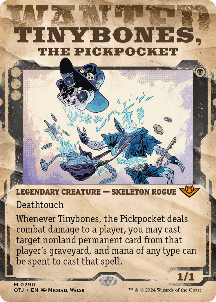 FOIL Tinybones, the Pickpocket (Showcase) (OTJ-290) - Outlaws of Thunder Junction - Magic The Gathering