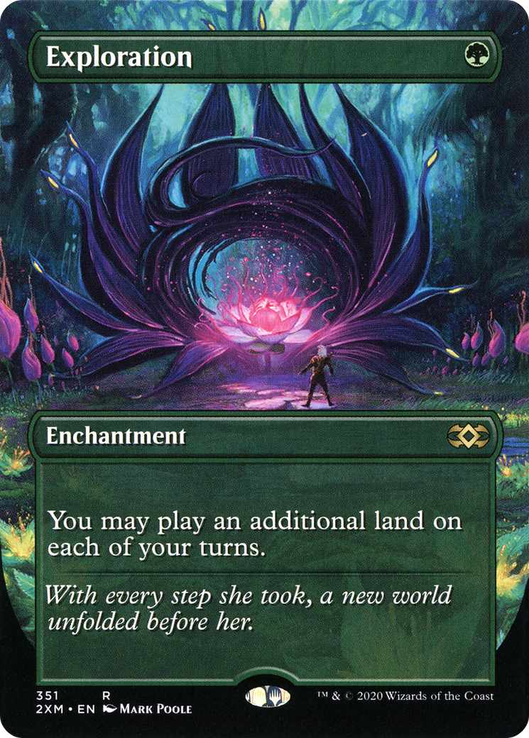 Exploration (Borderless) (2XM-351) - Double Masters - Magic The Gathering