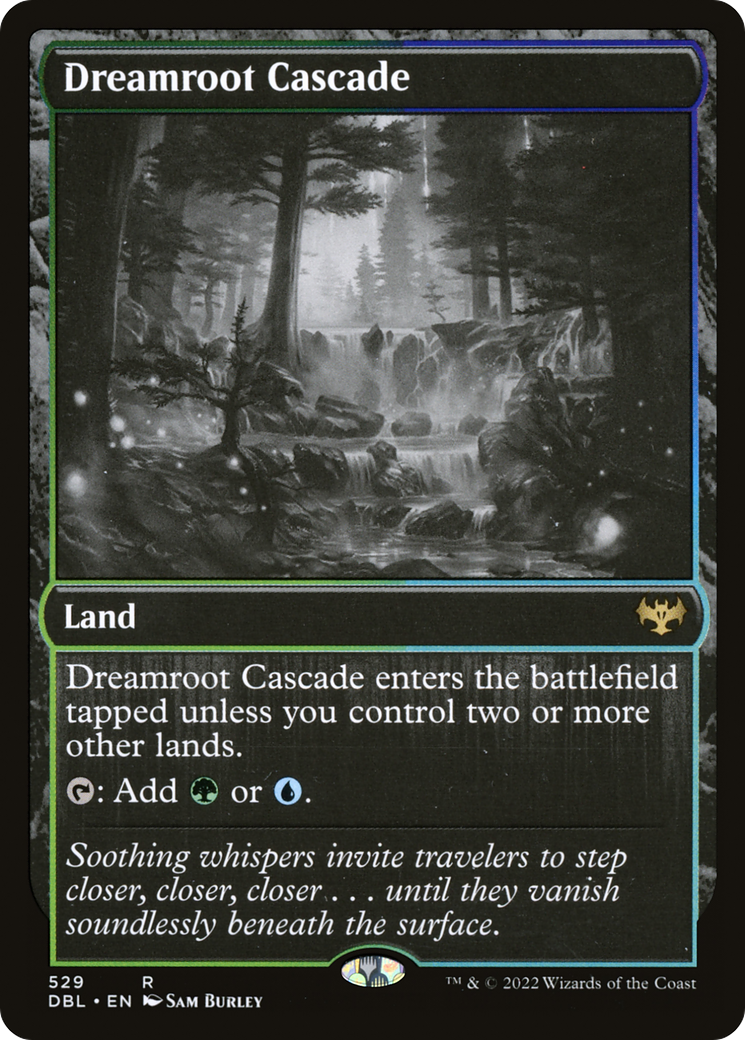 FOIL Dreamroot Cascade (DBL-529) - Innistrad: Double Feature - Magic The Gathering