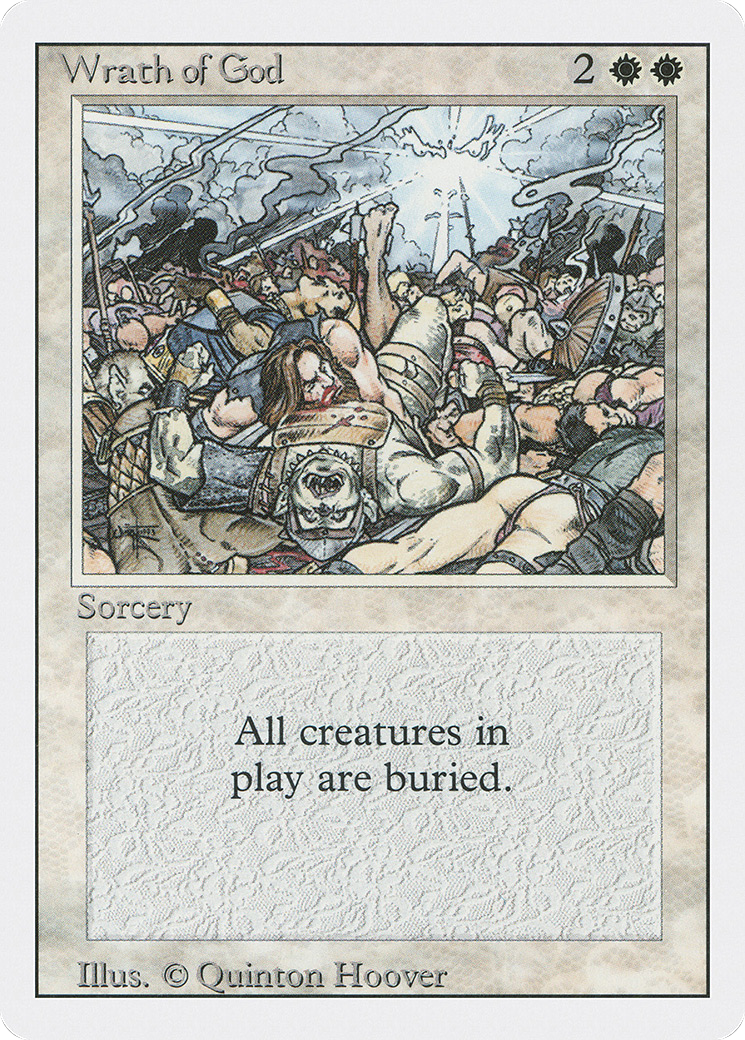 Wrath of God (3ED-046) - Revised Edition - Magic The Gathering