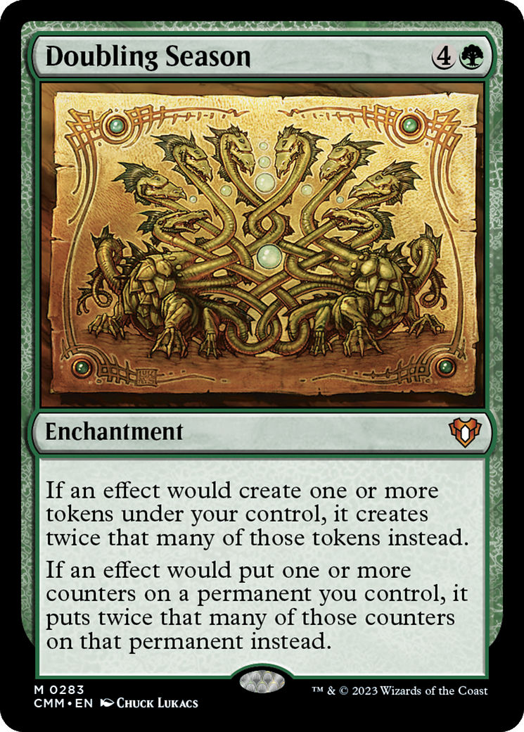Doubling Season (CMM-283) - Commander Masters - Magic The Gathering