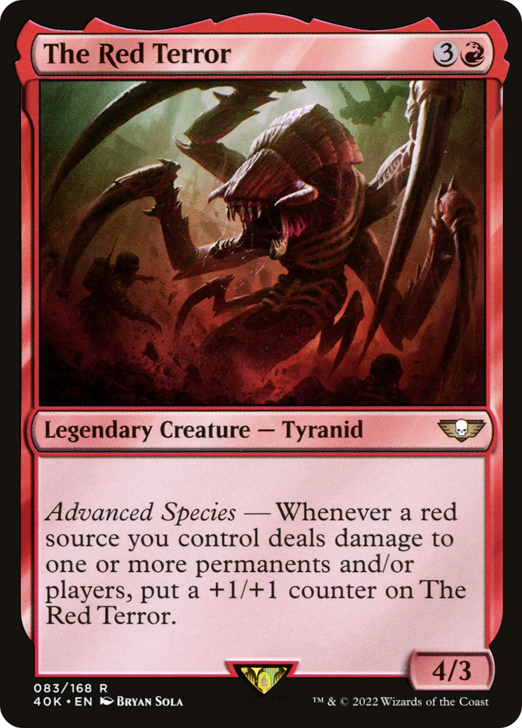 The Red Terror (40K-083) - Warhammer 40,000 Commander - Magic The Gathering