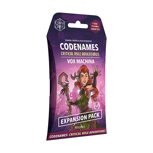 Codenames Critical Role Adventures Vox Machina Expansion Pack