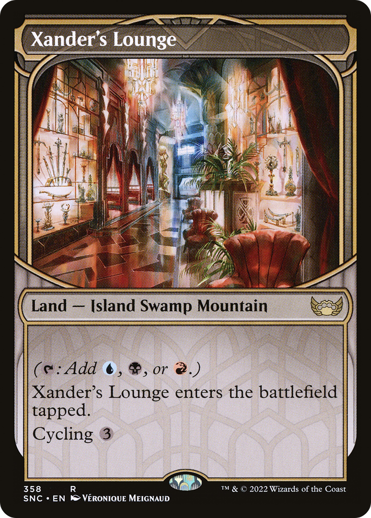 Xander's Lounge (Showcase) (SNC-358) - Streets of New Capenna - Magic The Gathering