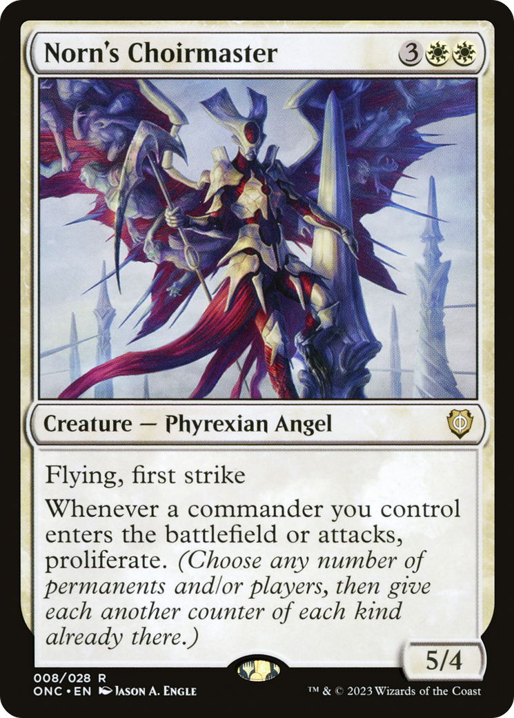 Norn's Choirmaster (ONC-008) - Phyrexia: All Will Be One Commander - Magic The Gathering