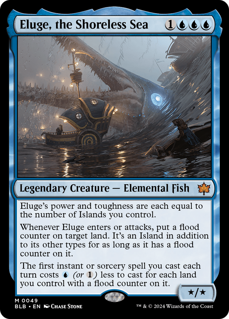 Eluge, the Shoreless Sea (BLB-049) - Bloomburrow - Magic The Gathering