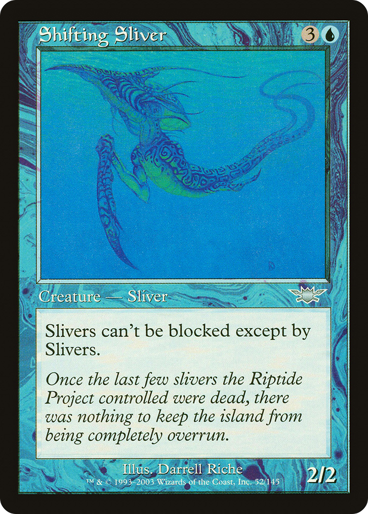 FOIL Shifting Sliver (LGN-052) - Legions - Magic The Gathering