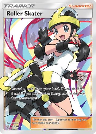 Roller Skater 235/236 - Cosmic Eclipse Pokemon Holofoil