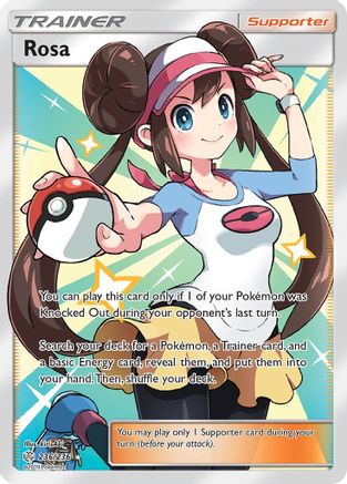 Rosa 236/236 - Cosmic Eclipse Pokemon Holofoil